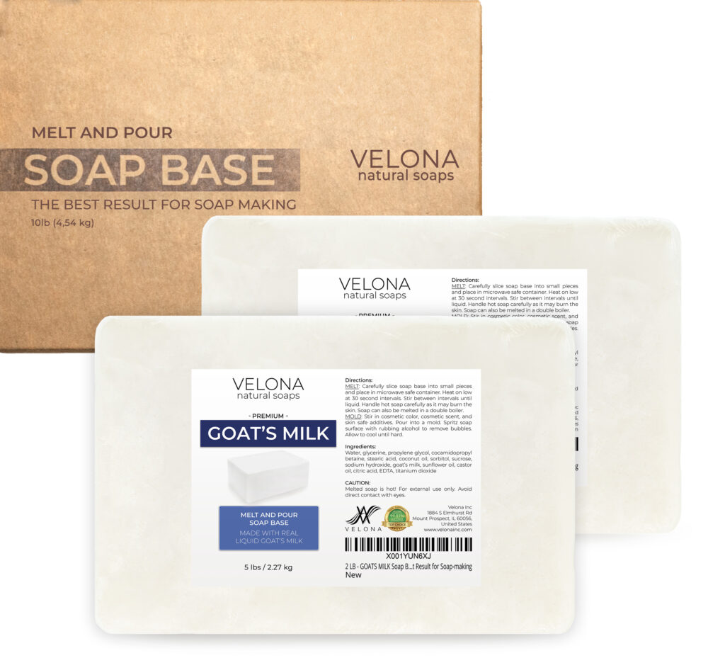 Velona Goats Milk - Melt and Pour Soap Base - Image 2