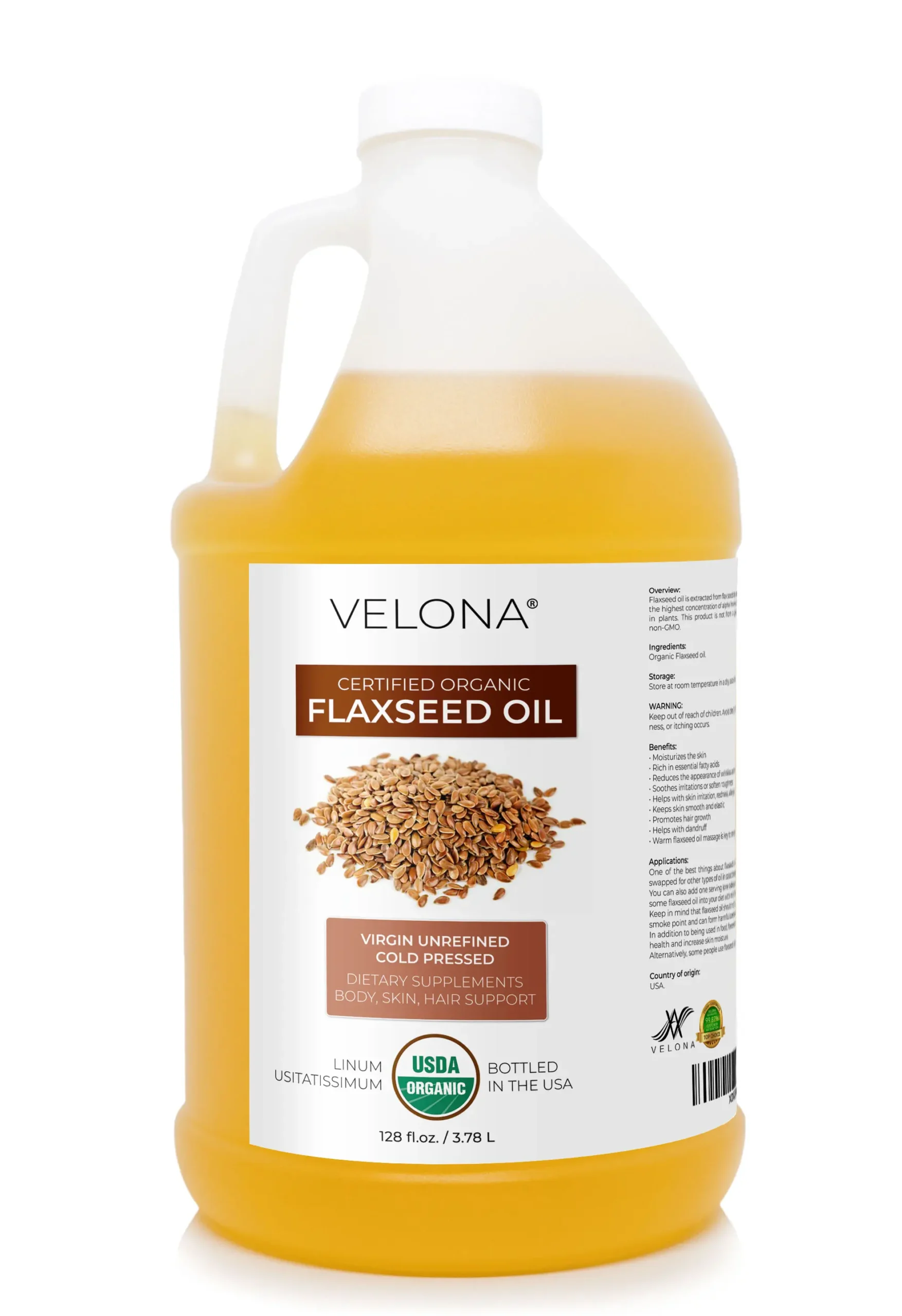 Flaxseed Organiс Oil (Wholesale)
