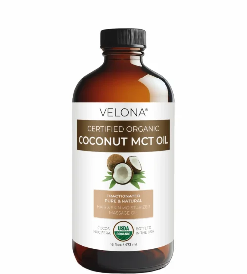MCT Coconut Oil Organic - 16 fl oz in Glass Bottle